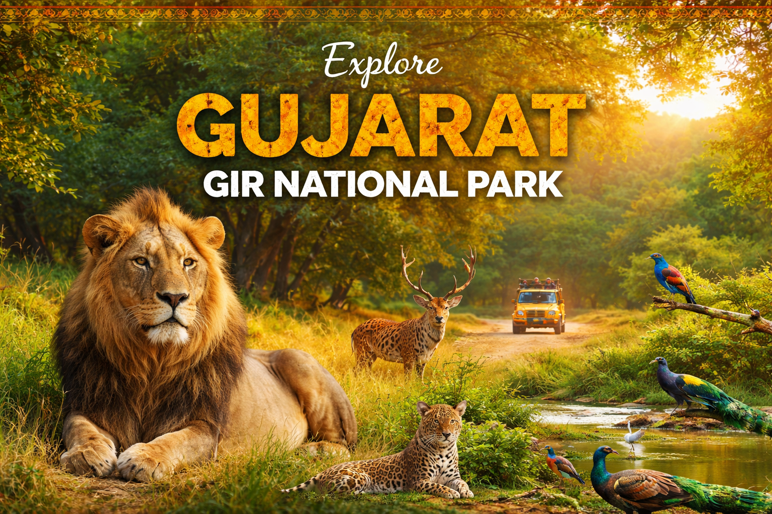 gujrat gir nation park